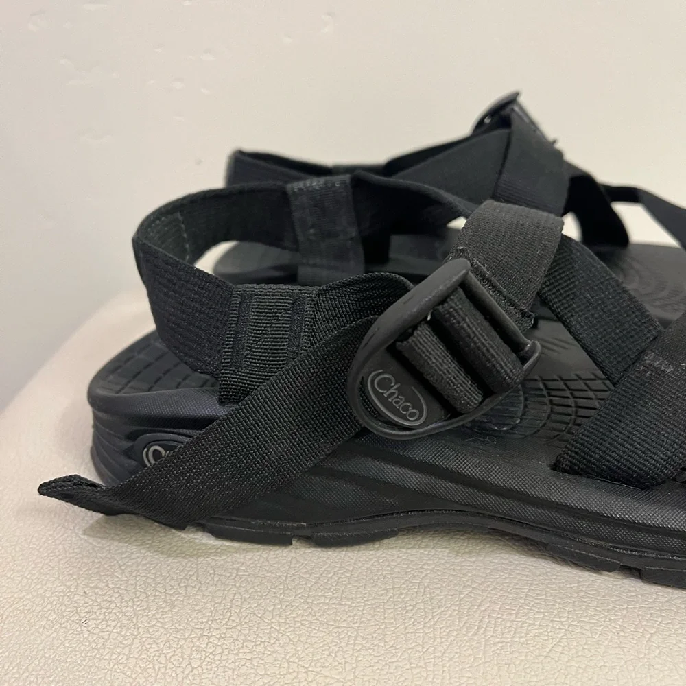 Chaco Black Men’s Hiking Hiker Strappy Sandals Shoes Size 12